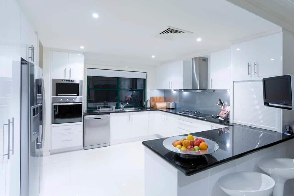 functional and stylish kitchen