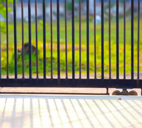 New renovated gate for Gretna