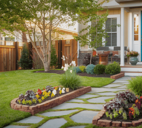 A photo of a well maintained outdoor spa outdoor designs